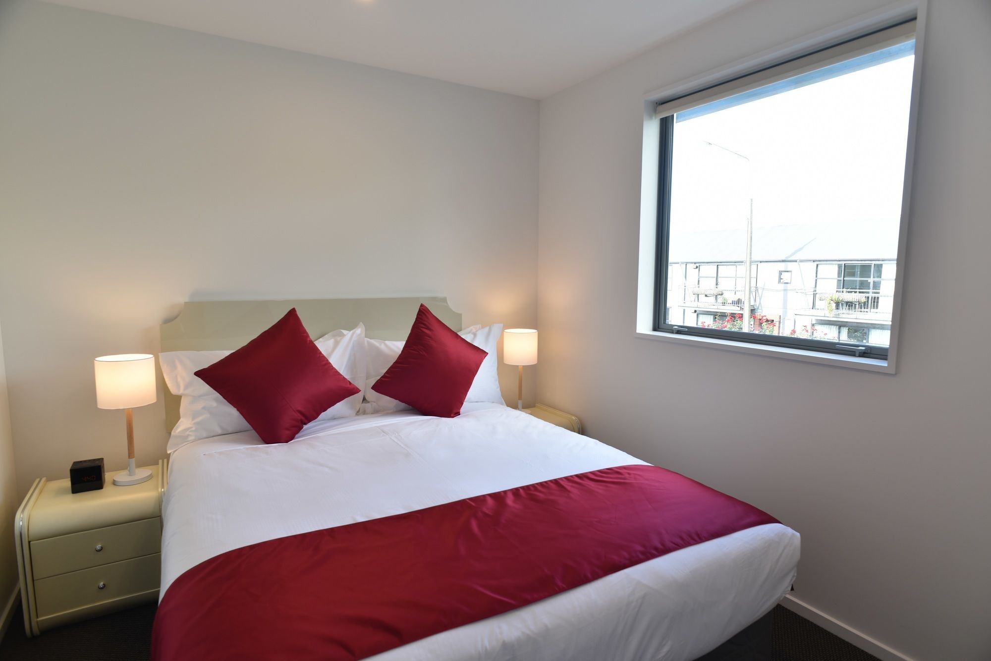 Bealey Plaza Motel Christchurch Dış mekan fotoğraf A bedroom at the hotel